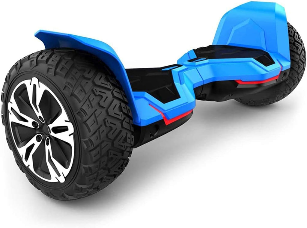 Warrior 8.5 inch All Terrain Off Road Scooter with Bluetooth Speakers and LED Lights,Self Balancing Scooter for Kids ages 6-12 and Adults