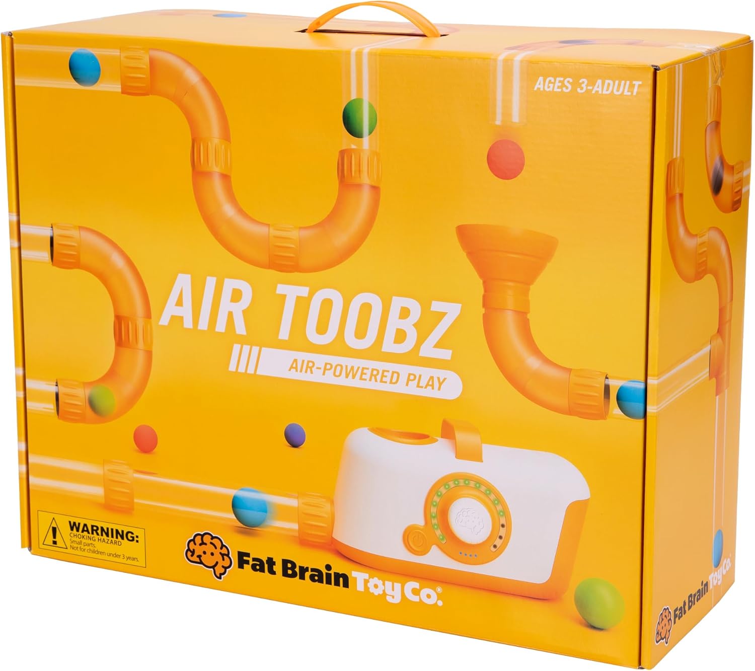 Tengen Toys The Original Air Toobz, Air-Powered STEM Building Toys for Kids & Teens, Kids Building Toys, STEM Toys for 3+ Year Old
