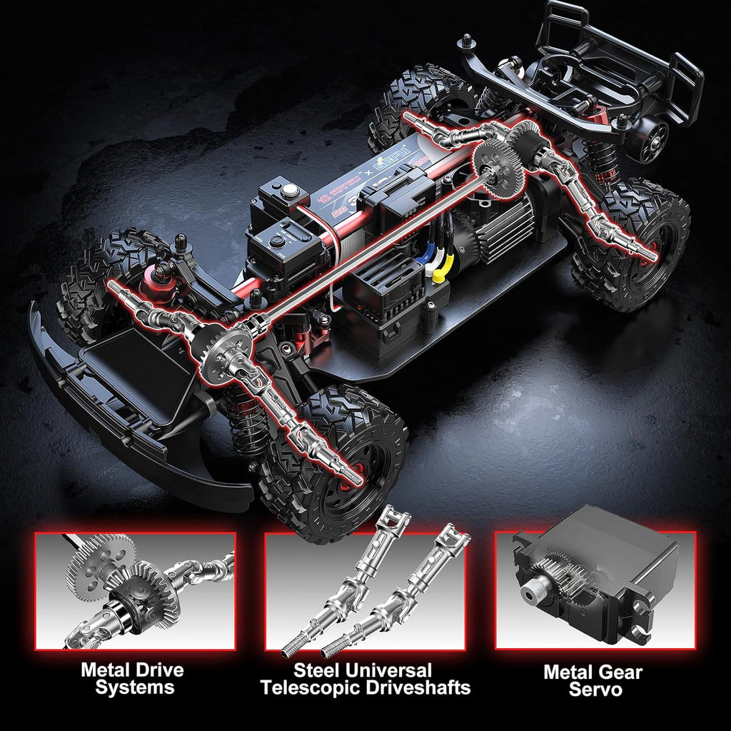 Adult remote control off-road vehicle