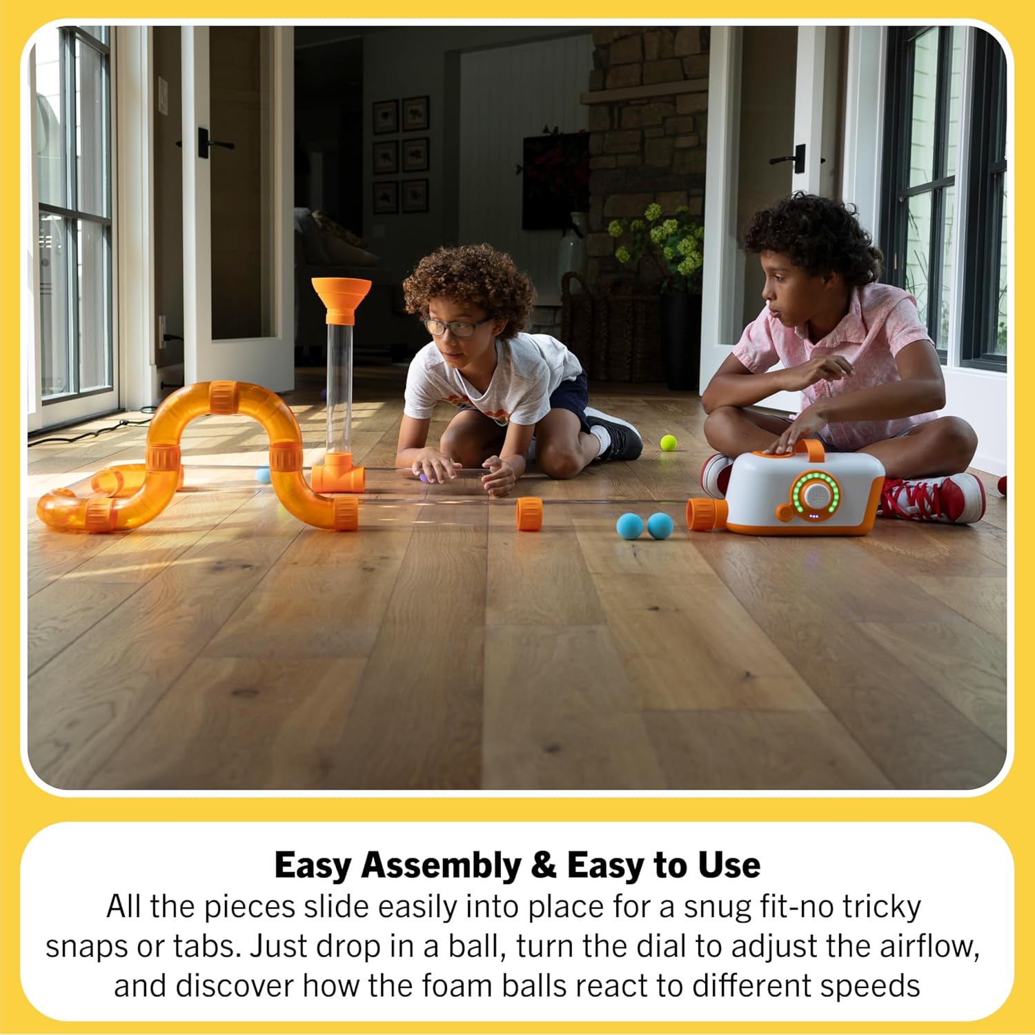 Tengen Toys The Original Air Toobz, Air-Powered STEM Building Toys for Kids & Teens, Kids Building Toys, STEM Toys for 3+ Year Old