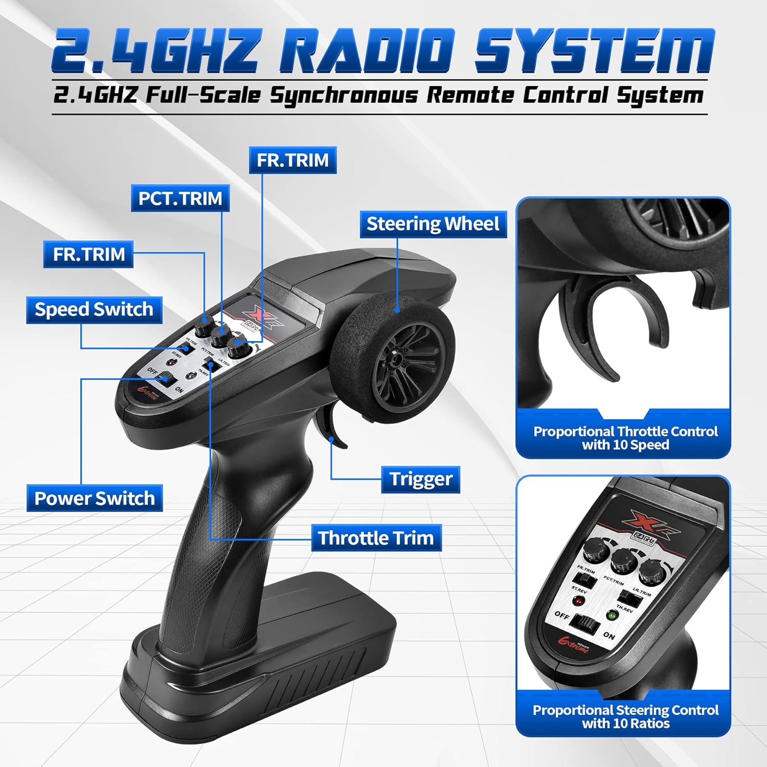 Brushless RC Car 1:10 Scale, 68+ KMH High Speed Remote Control Car for Adults & Boys, 4X4 All Terrain Waterproof Off-Road Hobby Grade Racing Buggy, Large Fast Monster Truck Toy Gift