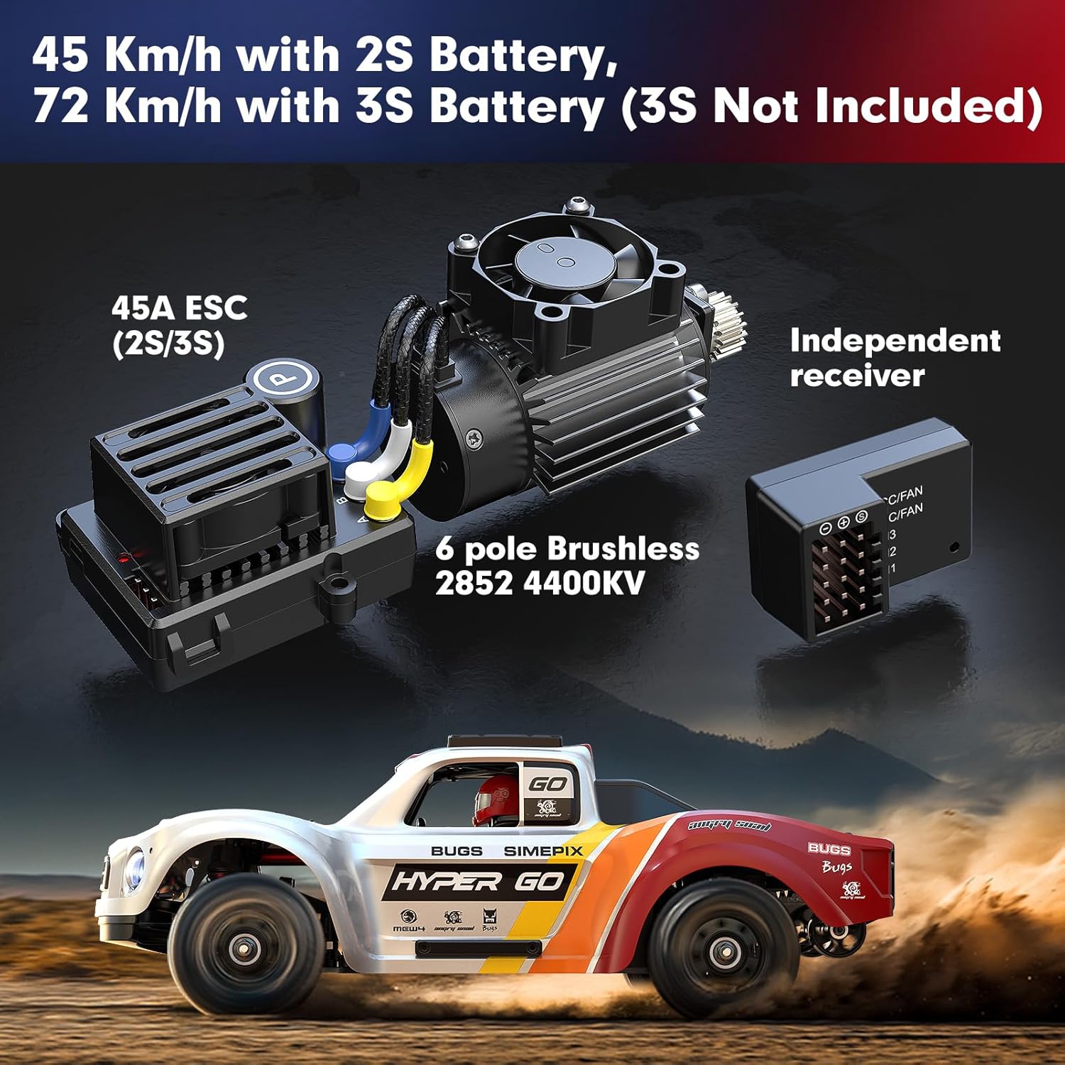 Adult remote control off-road vehicle